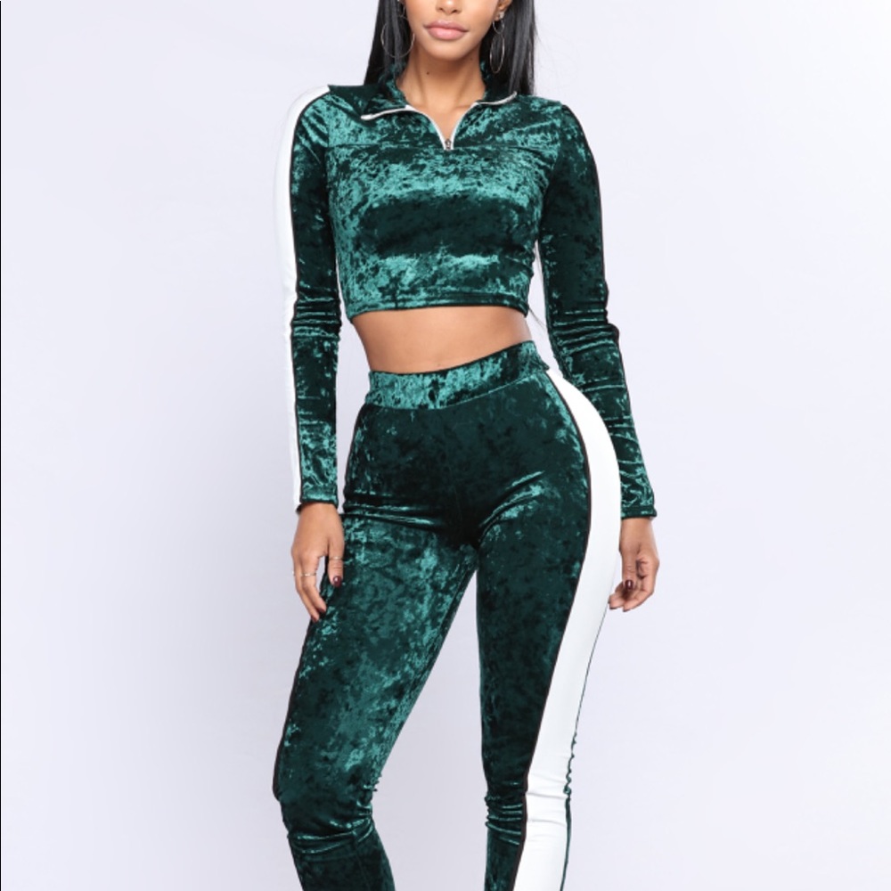 Velvet Lounge Set